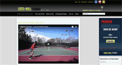 Desktop Screenshot of lockandrolltennis.com